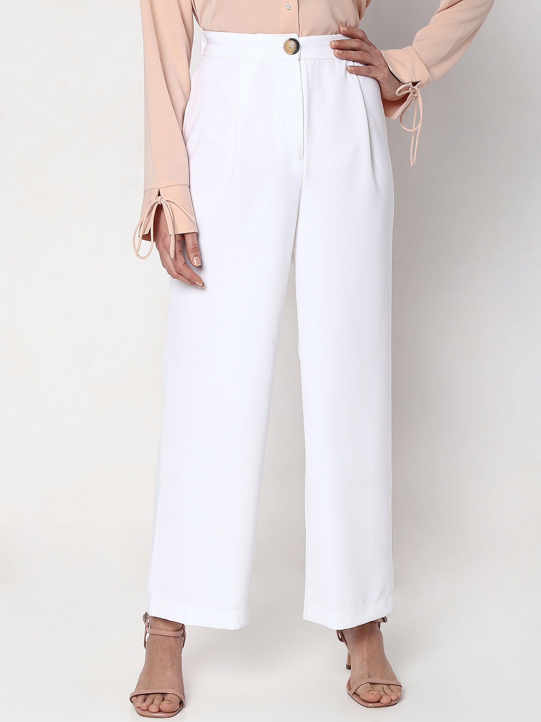 Off-White high-waisted Tailored Trousers - Farfetch